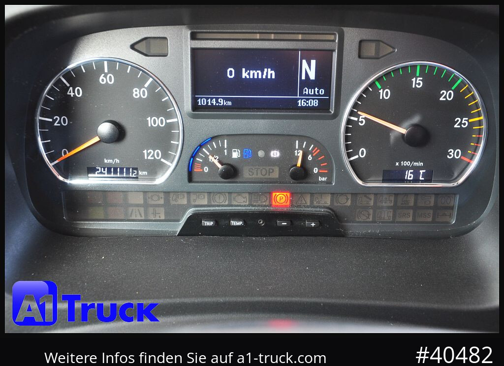 شاحنة الفريزر MERCEDES-BENZ 1824 LL Carrier 950 Mt, 3 Kammern, Automatik: صورة 6