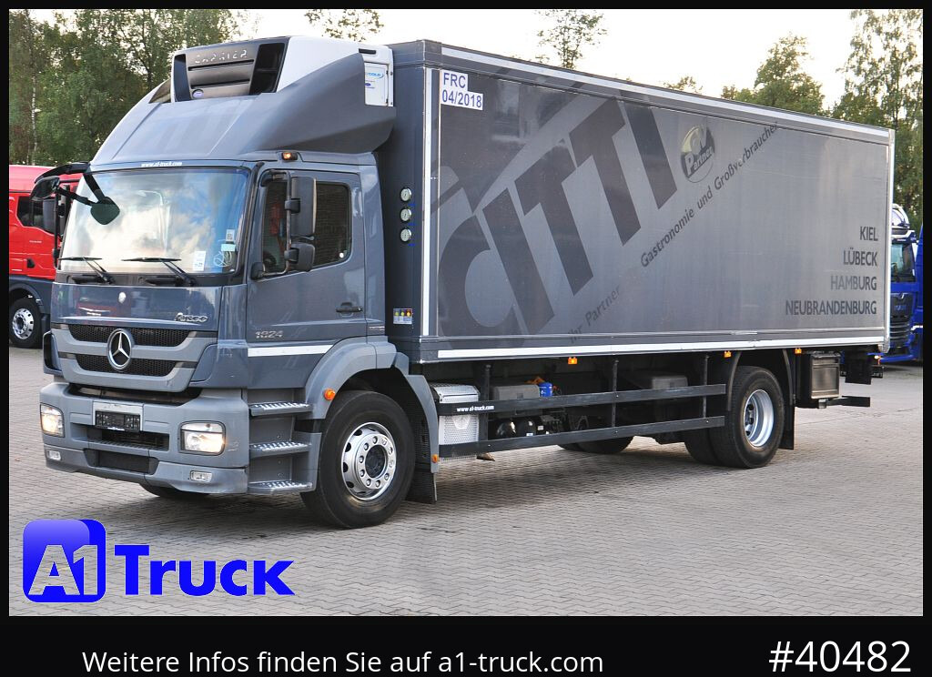 شاحنة الفريزر MERCEDES-BENZ 1824 LL Carrier 950 Mt, 3 Kammern, Automatik: صورة 11