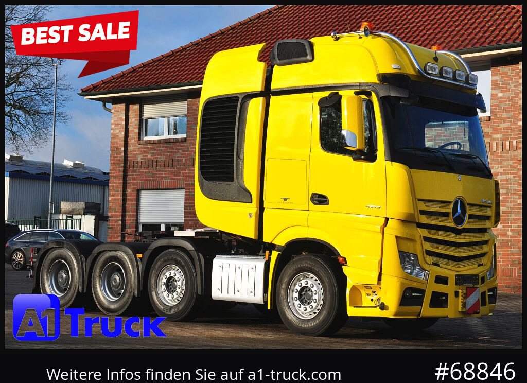 MERCEDES-BENZ 4163 BL 8x4,, Schwerlast 180 to Zuggewicht. 8x4, TOP - وحدة جر: صورة 1 MERCEDES-BENZ 4163 BL 8x4,, Schwerlast 180 to Zuggewicht. 8x4, TOP - وحدة جر: صورة 1