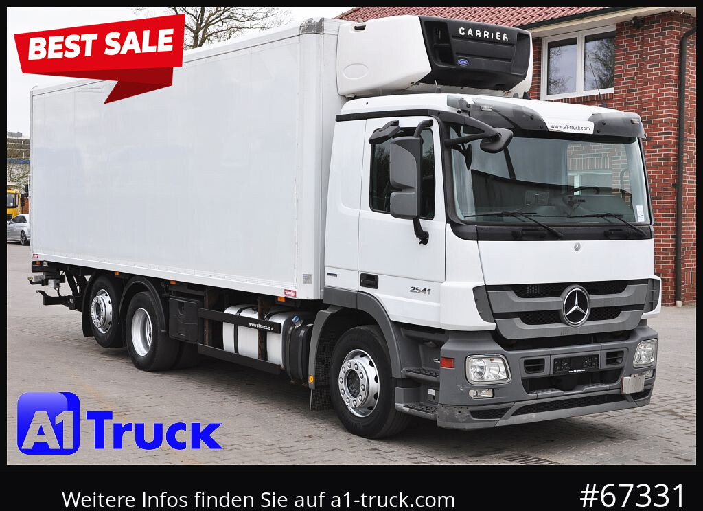 MERCEDES-BENZ Actros 2541 2544 Carrier 950 Bär LBW 2t. - شاحنة الفريزر: صورة 1 MERCEDES-BENZ Actros 2541 2544 Carrier 950 Bär LBW 2t. - شاحنة الفريزر: صورة 1