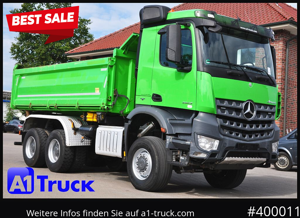 MERCEDES-BENZ Arcos 3342 BB, 6X6 Meiller Bordmatik - شاحنة قلاب: صورة 1 MERCEDES-BENZ Arcos 3342 BB, 6X6 Meiller Bordmatik - شاحنة قلاب: صورة 1