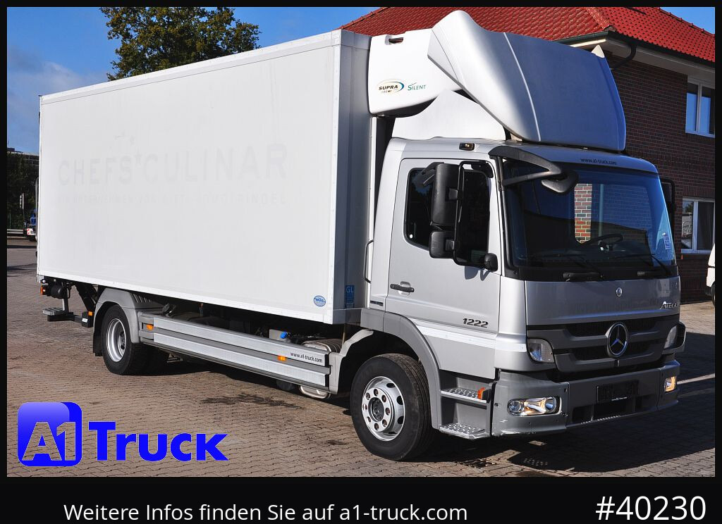 MERCEDES-BENZ Atego 1222, Kühlkoffer, Carrier Supra 1150 Mt, LBW - شاحنة الفريزر: صورة 1 MERCEDES-BENZ Atego 1222, Kühlkoffer, Carrier Supra 1150 Mt, LBW - شاحنة الفريزر: صورة 1