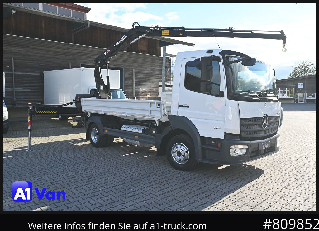 MERCEDES-BENZ Atego 816 Kipper Kran, Hiab, AHK, Klima - شاحنة قلاب: صورة 1 MERCEDES-BENZ Atego 816 Kipper Kran, Hiab, AHK, Klima - شاحنة قلاب: صورة 1