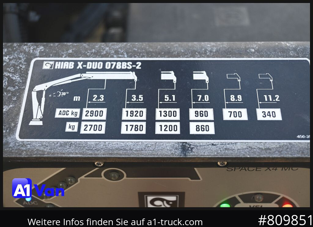 MERCEDES-BENZ Atego 816 Kipper Kran, Hiab, AHK, Klima - قلاب صغير: صورة 4 MERCEDES-BENZ Atego 816 Kipper Kran, Hiab, AHK, Klima - قلاب صغير: صورة 4