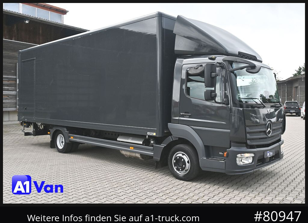 MERCEDES-BENZ Atego 818 Koffer LBW ,Klima ,Automatik - شاحنة مغلقة الصندوق: صورة 1 MERCEDES-BENZ Atego 818 Koffer LBW ,Klima ,Automatik - شاحنة مغلقة الصندوق: صورة 1