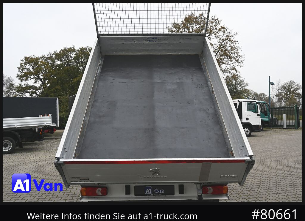 PEUGEOT Boxer Doka Kipper, AHK, Klima, Standheizung - قلاب صغير, الشاحنات الصغيرة كابينة مزدوجة: صورة 3 PEUGEOT Boxer Doka Kipper, AHK, Klima, Standheizung - قلاب صغير, الشاحنات الصغيرة كابينة مزدوجة: صورة 3