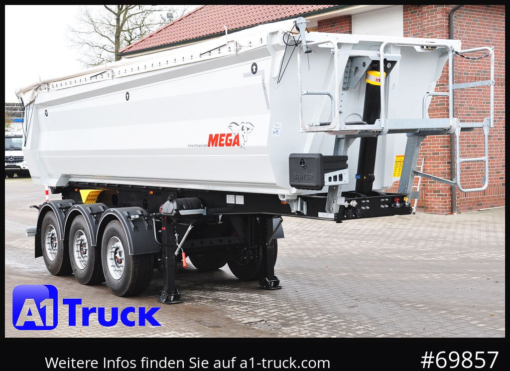 REISCH Mega 25m³ Lift Stahl SAF 4X4 Allrad 1350mm - قلابة نصف مقطورة نصف مقطورة قلابة: صورة 1 REISCH Mega 25m³ Lift Stahl SAF 4X4 Allrad 1350mm - قلابة نصف مقطورة نصف مقطورة قلابة: صورة 1