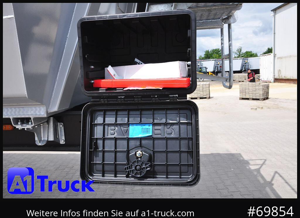 REISCH Mega 28m³ Lift Stahl SAF Hardox - قلابة نصف مقطورة نصف مقطورة قلابة: صورة 4 REISCH Mega 28m³ Lift Stahl SAF Hardox - قلابة نصف مقطورة نصف مقطورة قلابة: صورة 4