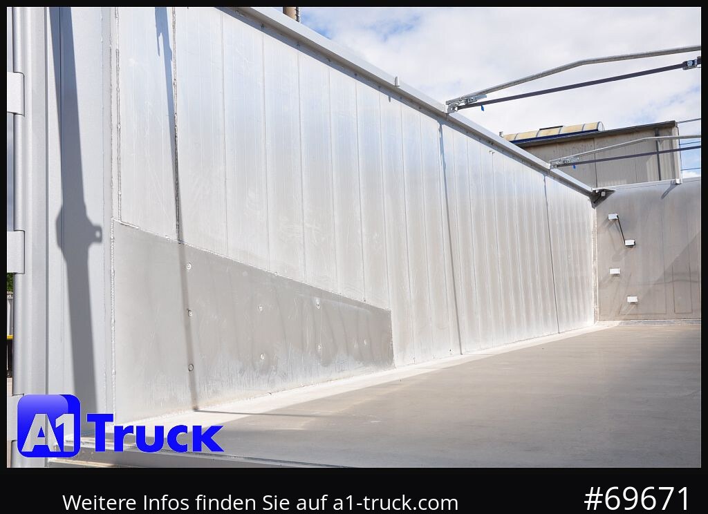 REISCH RHKS, Alu-Kippmulde 52m³, Kombitüren, Alufelgen, Liftachse, - قلابة نصف مقطورة نصف مقطورة قلابة: صورة 2 REISCH RHKS, Alu-Kippmulde 52m³, Kombitüren, Alufelgen, Liftachse, - قلابة نصف مقطورة نصف مقطورة قلابة: صورة 2