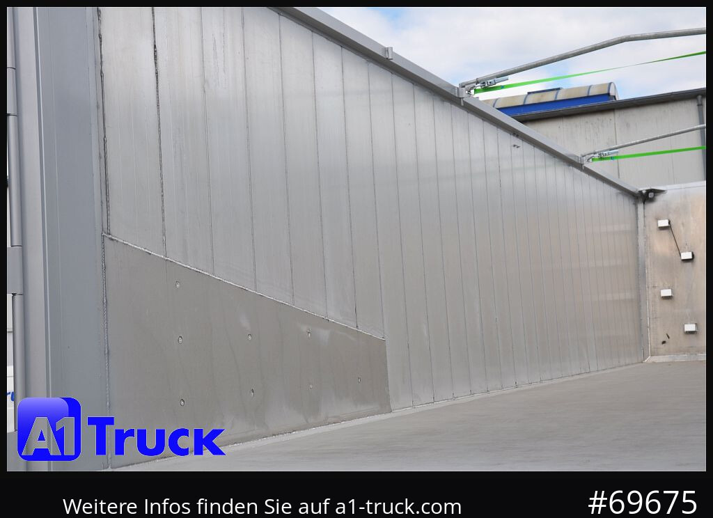 REISCH RHKS, Alu-Kippmulde 57m³, Kombitüren, Alufelgen, Liftachse, - قلابة نصف مقطورة نصف مقطورة قلابة: صورة 2 REISCH RHKS, Alu-Kippmulde 57m³, Kombitüren, Alufelgen, Liftachse, - قلابة نصف مقطورة نصف مقطورة قلابة: صورة 2