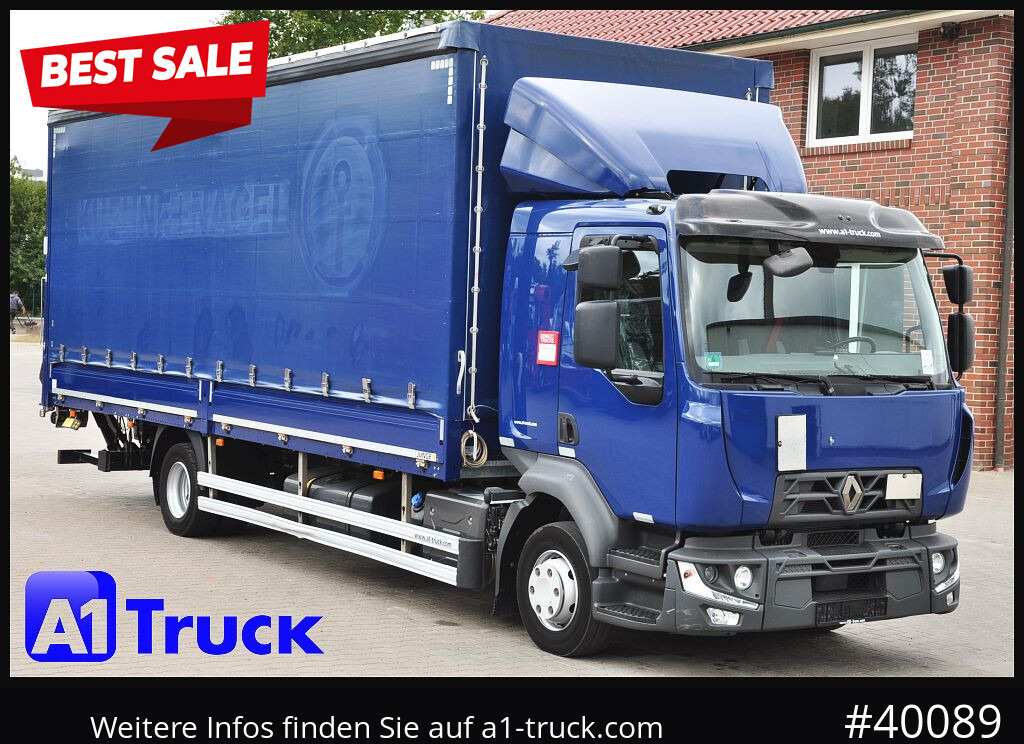 RENAULT D 240,  4x2, Ladebordwand, LBW, guter Zustand - شاحنة ستارة: صورة 1 RENAULT D 240,  4x2, Ladebordwand, LBW, guter Zustand - شاحنة ستارة: صورة 1