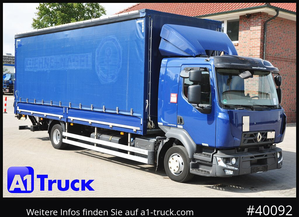 RENAULT D 240, 4x2, Ladebordwand, LBW, guter Zustand - شاحنة ستارة: صورة 1 RENAULT D 240, 4x2, Ladebordwand, LBW, guter Zustand - شاحنة ستارة: صورة 1