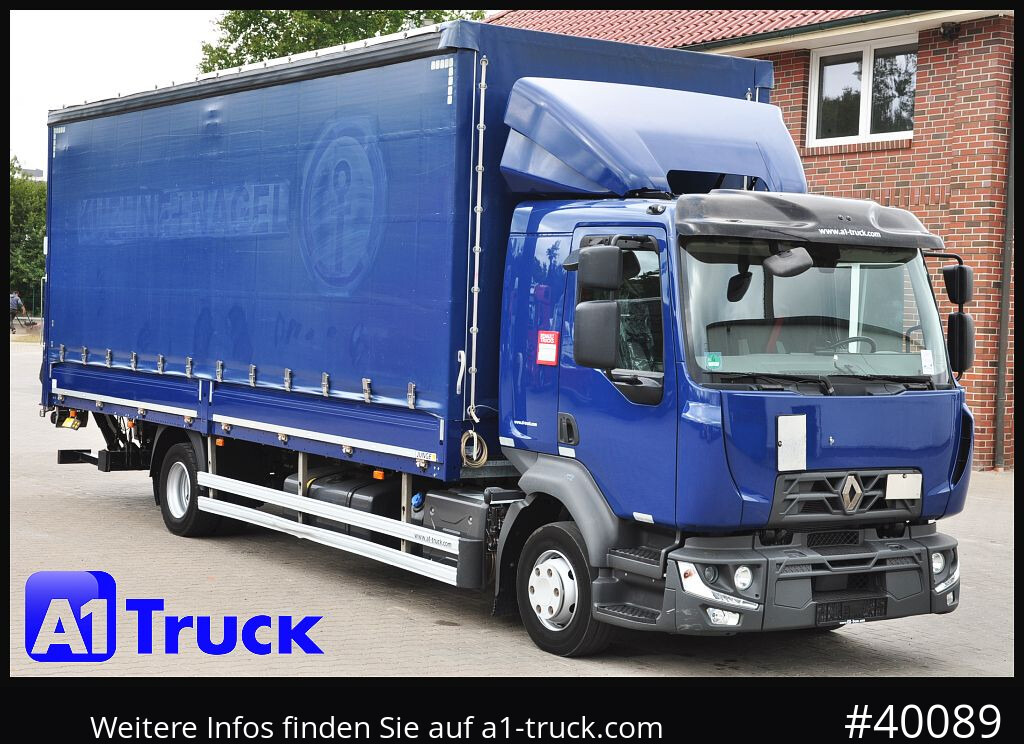 RENAULT D 240, 4x2, Ladebordwand, LBW, guter Zustand - شاحنة ستارة: صورة 1 RENAULT D 240, 4x2, Ladebordwand, LBW, guter Zustand - شاحنة ستارة: صورة 1