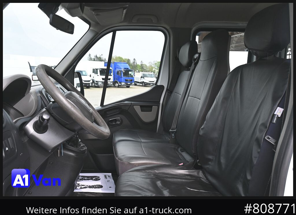 RENAULT Master Pritsche Doka, AHK 3,5Tonnen , Klima, Luftfederung - شاحنة مفتوحة: صورة 3 RENAULT Master Pritsche Doka, AHK 3,5Tonnen , Klima, Luftfederung - شاحنة مفتوحة: صورة 3