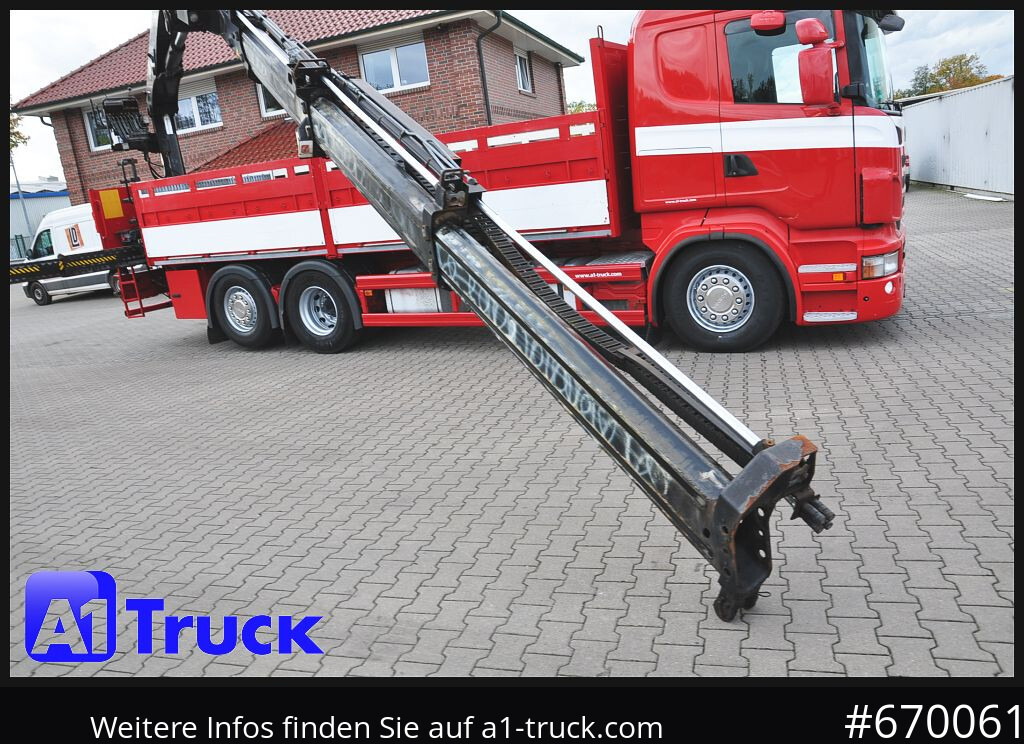 SCANIA R400, HIAB XS 211-3 Lift-Lenkachse - شاحنات مسطحة, شاحنة كرين: صورة 2 SCANIA R400, HIAB XS 211-3 Lift-Lenkachse - شاحنات مسطحة, شاحنة كرين: صورة 2