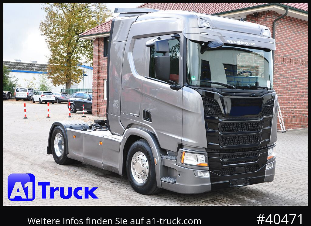 SCANIA R450, SZM LL, Kompressor, Hydraulik, Alu - وحدة جر: صورة 1 SCANIA R450, SZM LL, Kompressor, Hydraulik, Alu - وحدة جر: صورة 1