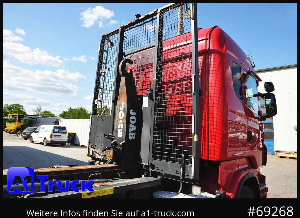 SCANIA R480, Abrollkipper Joab, 8x4, Lift-Lenkachse, - شاحنة ذات خطاف: صورة 4 SCANIA R480, Abrollkipper Joab, 8x4, Lift-Lenkachse, - شاحنة ذات خطاف: صورة 4