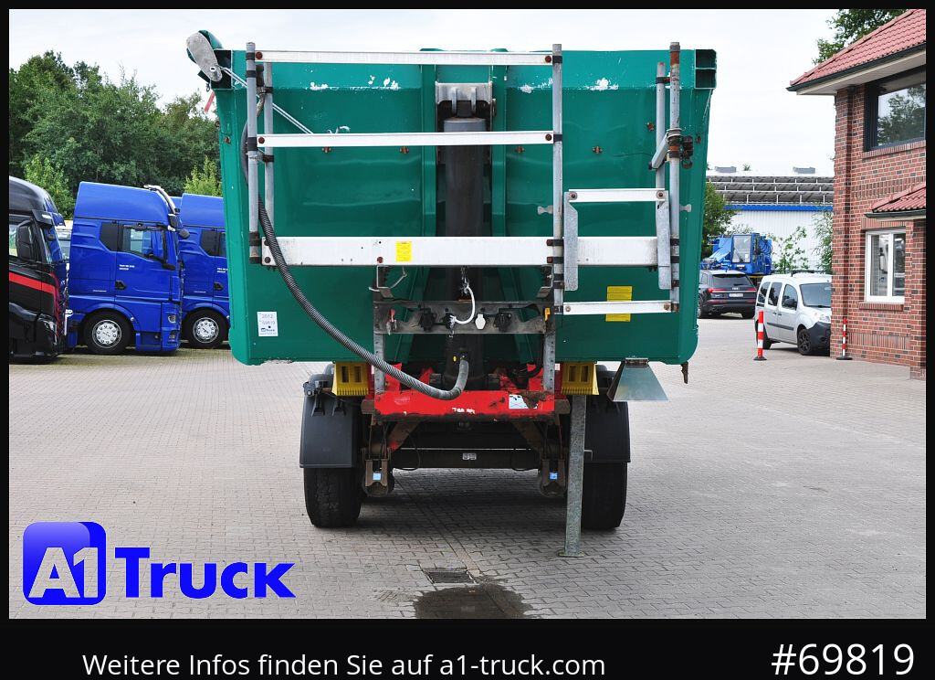 قلابة نصف مقطورة نصف مقطورة قلابة SCHMITZ SKI 24  Alu, Liftachse, Alu ca. 27m³: صورة 14