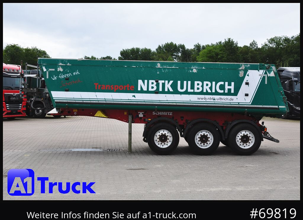 قلابة نصف مقطورة نصف مقطورة قلابة SCHMITZ SKI 24  Alu, Liftachse, Alu ca. 27m³: صورة 12