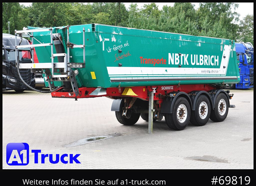 قلابة نصف مقطورة نصف مقطورة قلابة SCHMITZ SKI 24  Alu, Liftachse, Alu ca. 27m³: صورة 13