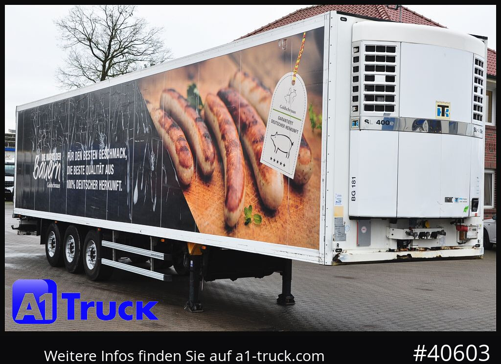 SCHMITZ SKO FP 60, Thermoking SL 400, Meat, Rohrbahnen - نصف مقطورة مُبرِّدة: صورة 1 SCHMITZ SKO FP 60, Thermoking SL 400, Meat, Rohrbahnen - نصف مقطورة مُبرِّدة: صورة 1