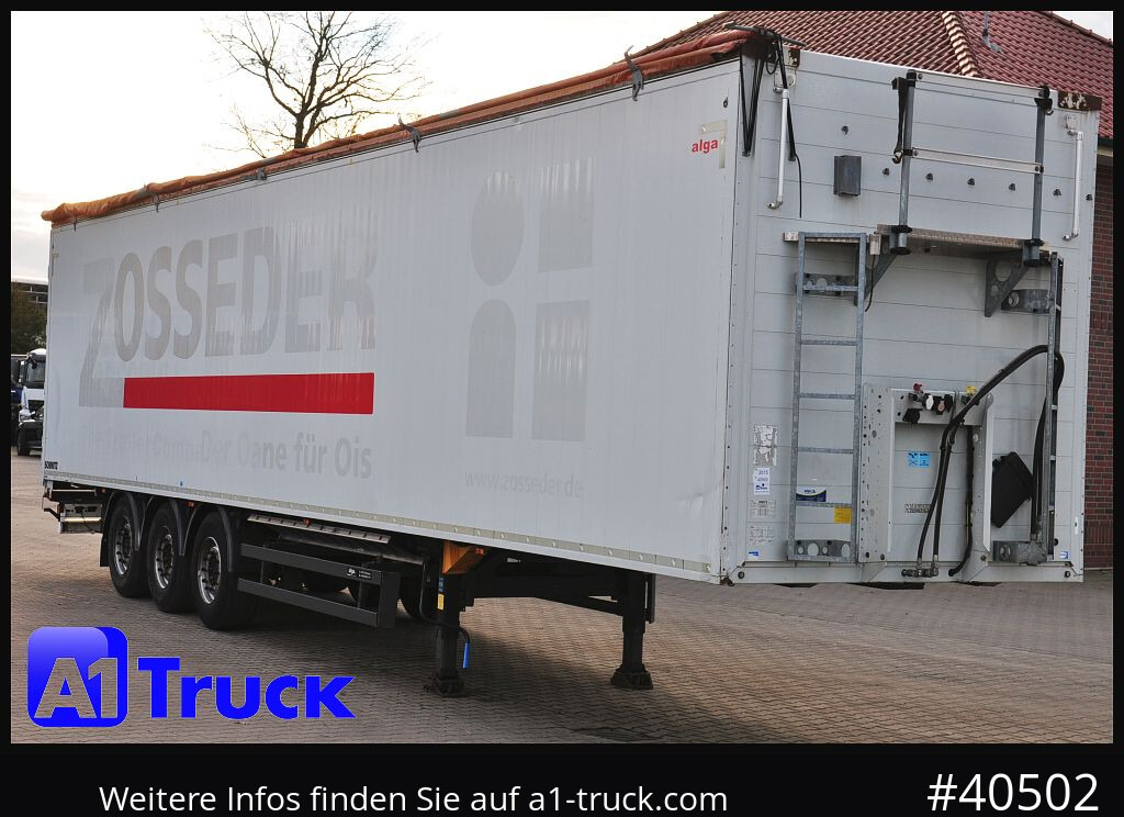 SCHMITZ SW Schubboden 90m³ CargoFloor, - نصف مقطورة مباشرة: صورة 1 SCHMITZ SW Schubboden 90m³ CargoFloor, - نصف مقطورة مباشرة: صورة 1