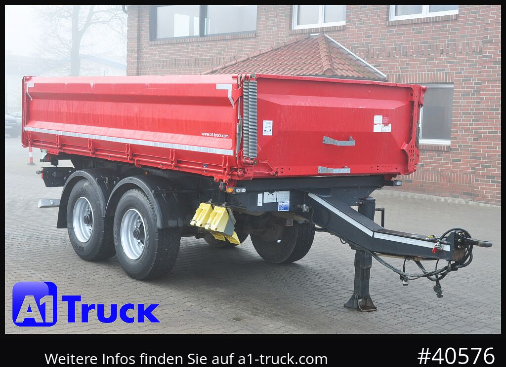 SCHWARZMUELLER 3 Seitenkipper-Tandem, 11m³, M-Serie - مقطورة قلاب: صورة 1 SCHWARZMUELLER 3 Seitenkipper-Tandem, 11m³, M-Serie - مقطورة قلاب: صورة 1
