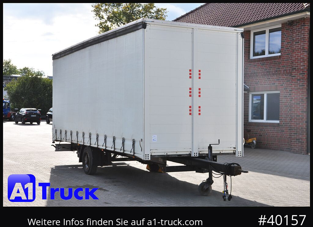 SOMMER Eurotrailer Eco Racer 55, 6450kg zul GG, oben gekuppelt - مقطورة ستارة جانبية: صورة 1 SOMMER Eurotrailer Eco Racer 55, 6450kg zul GG, oben gekuppelt - مقطورة ستارة جانبية: صورة 1