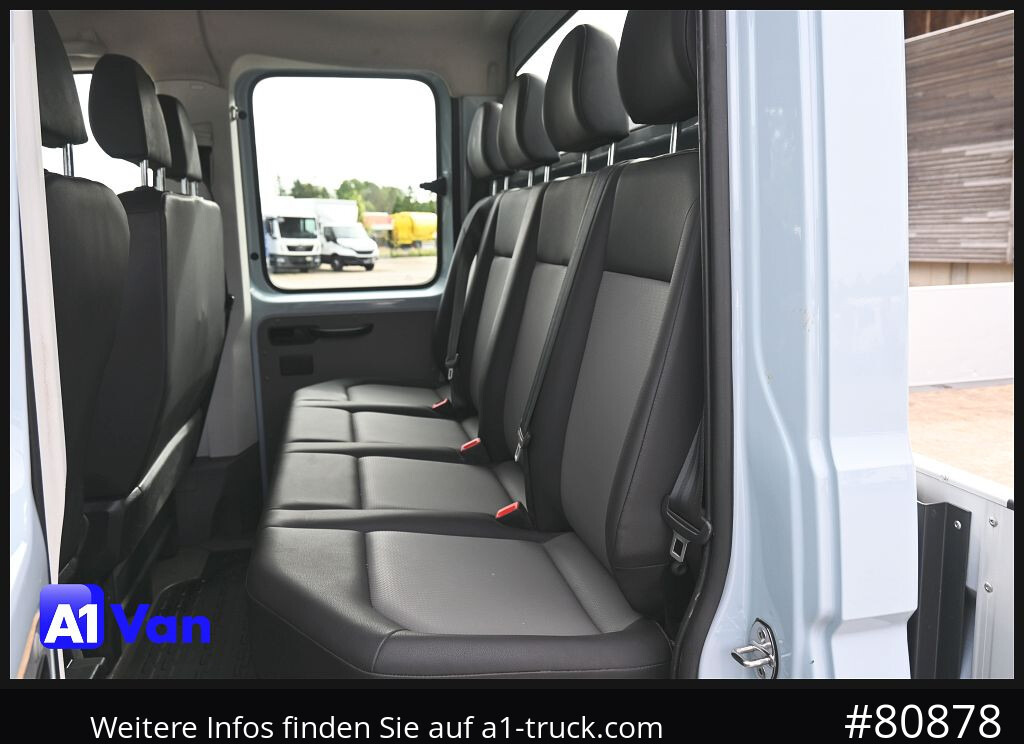 VOLKSWAGEN Crafter 35 Pritsche Doka, AHK, 7-Sitzer, Heckantrieb - شاحنة مفتوحة, الشاحنات الصغيرة كابينة مزدوجة: صورة 4 VOLKSWAGEN Crafter 35 Pritsche Doka, AHK, 7-Sitzer, Heckantrieb - شاحنة مفتوحة, الشاحنات الصغيرة كابينة مزدوجة: صورة 4