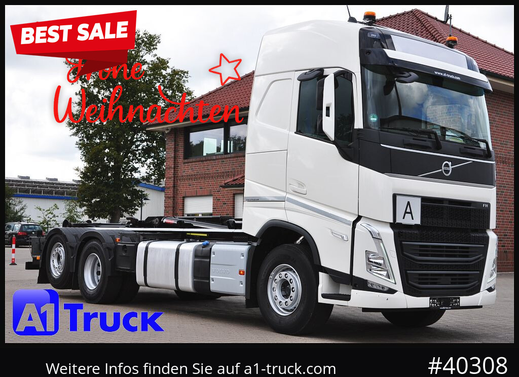 VOLVO FH 460 , Multilift, Lift - Lenkachse, - شاحنة ذات خطاف: صورة 1 VOLVO FH 460 , Multilift, Lift - Lenkachse, - شاحنة ذات خطاف: صورة 1