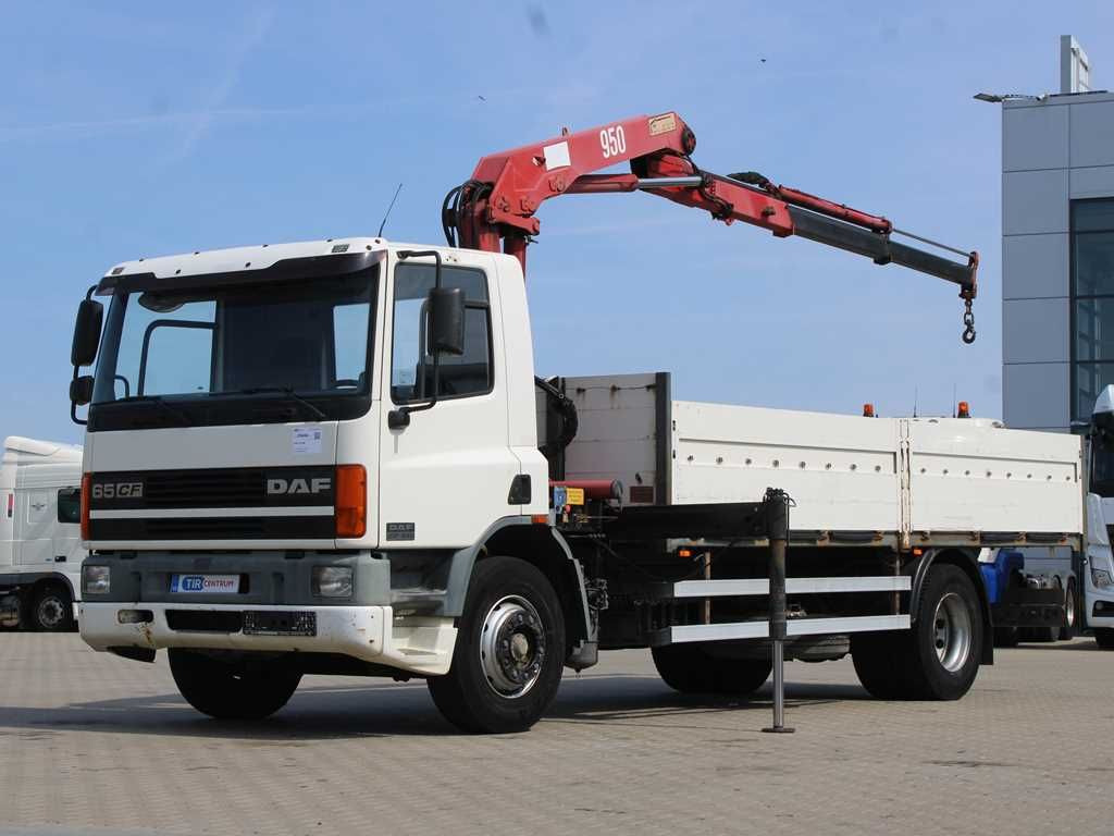 DAF CF 240, CRANE HMF 953 K2, PNEU 80% - شاحنة كرين: صورة 1 DAF CF 240, CRANE HMF 953 K2, PNEU 80% - شاحنة كرين: صورة 1