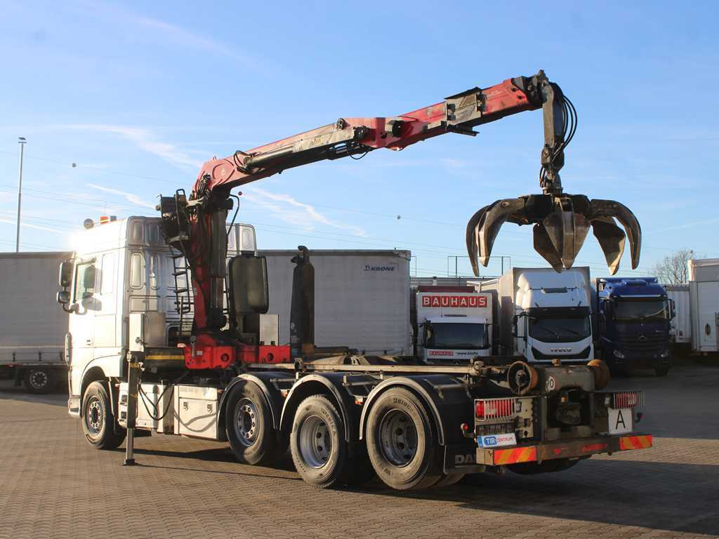 DAF XF 460, EURO 6, 8X2, 2X LIFT AXLE, PALFINGER S260Z96 - شاحنة ذات خطاف, شاحنة كرين: صورة 5 DAF XF 460, EURO 6, 8X2, 2X LIFT AXLE, PALFINGER S260Z96 - شاحنة ذات خطاف, شاحنة كرين: صورة 5