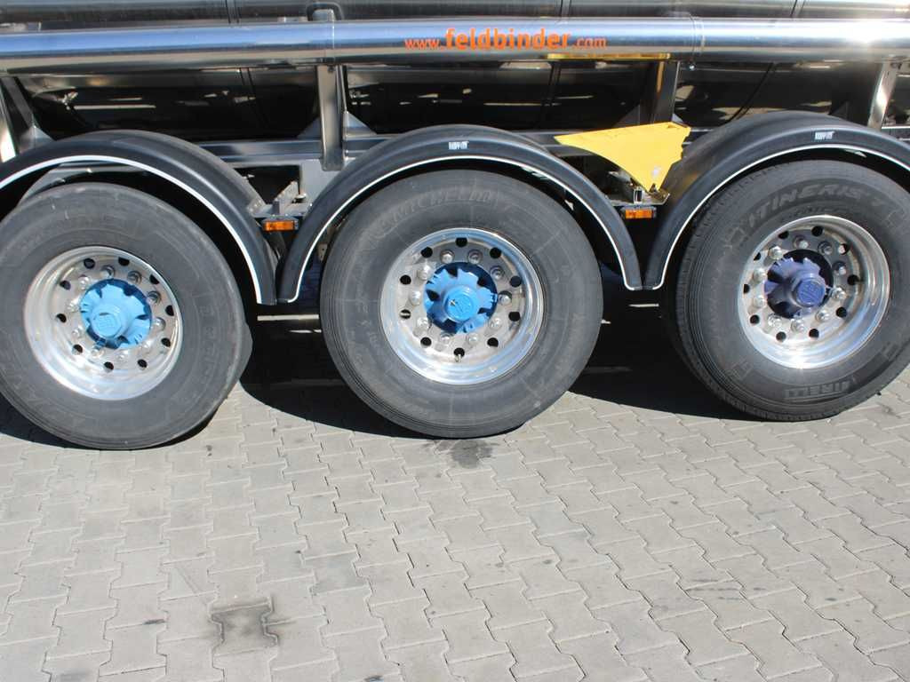 نصف مقطورة صهريج Feldbinder FELDBINDER tsa 32.3, NO ADR, 32m³, LIFTING AXLE: صورة 13