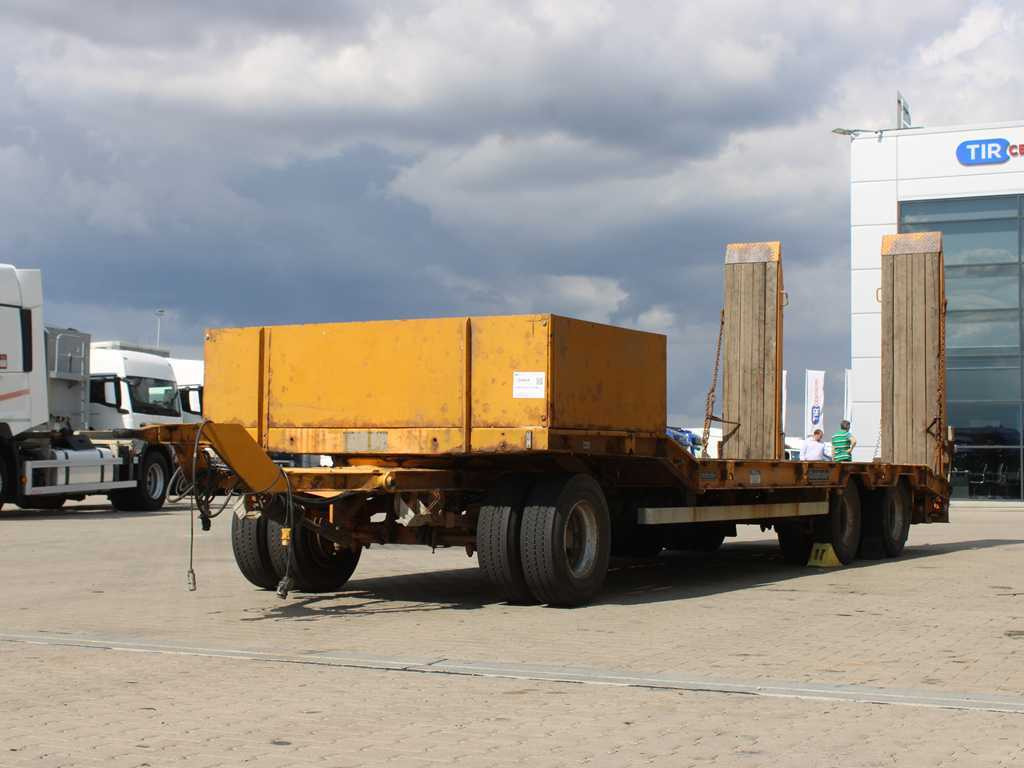 Goldhofer TU 3-24/80, DRIVEWAYS - مقطورة مسطحة منخفضة: صورة 1 Goldhofer TU 3-24/80, DRIVEWAYS - مقطورة مسطحة منخفضة: صورة 1
