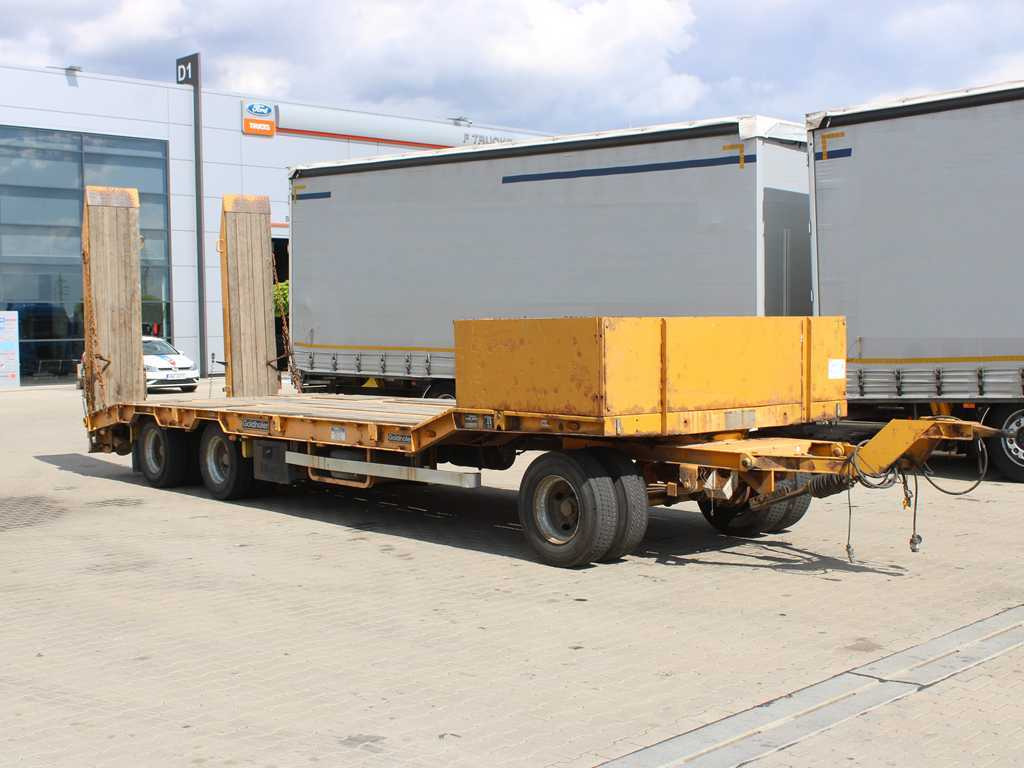Goldhofer TU 3-24/80, DRIVEWAYS - مقطورة مسطحة منخفضة: صورة 3 Goldhofer TU 3-24/80, DRIVEWAYS - مقطورة مسطحة منخفضة: صورة 3