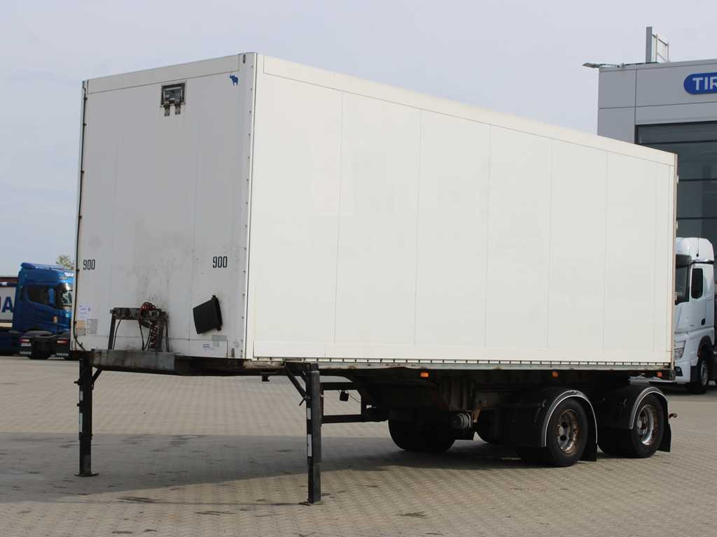 HFR SX20, AXLES 10t, EXPANDABLE - نصف مقطورة صندوق مغلق: صورة 1 HFR SX20, AXLES 10t, EXPANDABLE - نصف مقطورة صندوق مغلق: صورة 1
