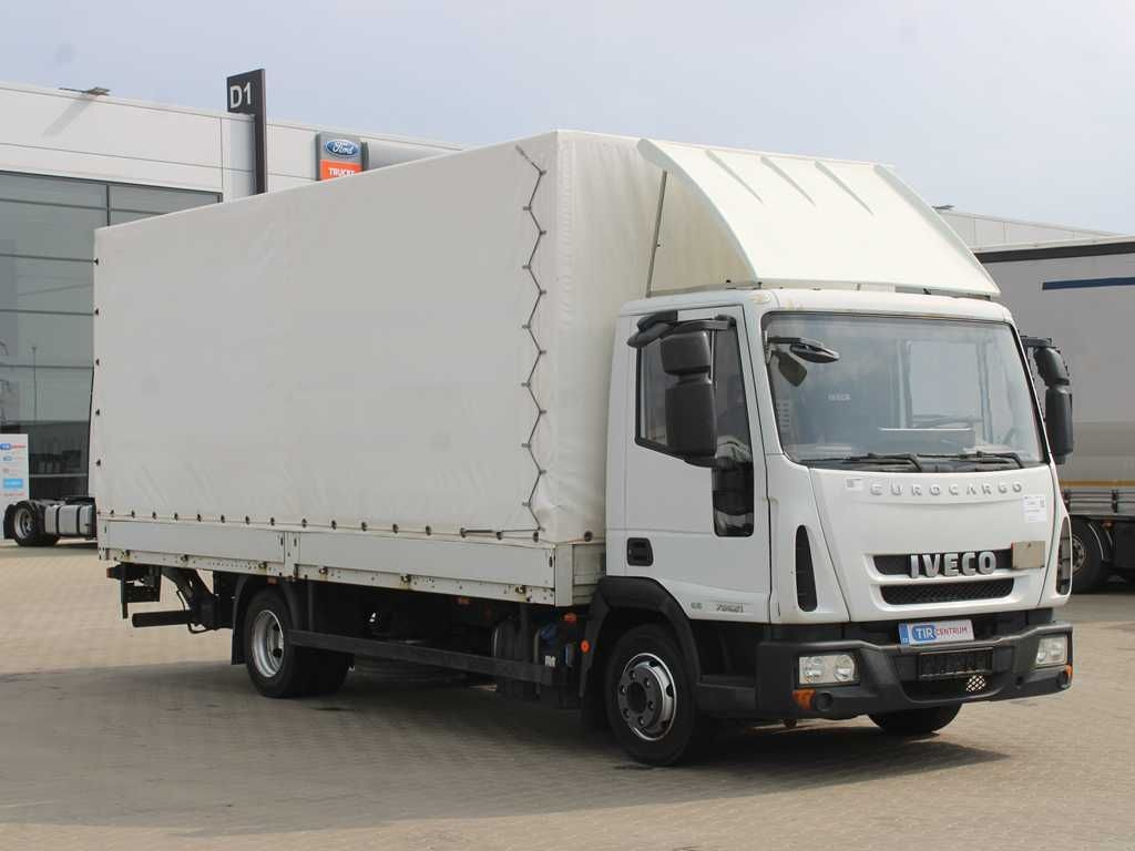 Iveco EUROCARGO 75E21, EURO 6, TAIL LIFT, SIDEWALLS - شاحنة ستارة: صورة 2 Iveco EUROCARGO 75E21, EURO 6, TAIL LIFT, SIDEWALLS - شاحنة ستارة: صورة 2