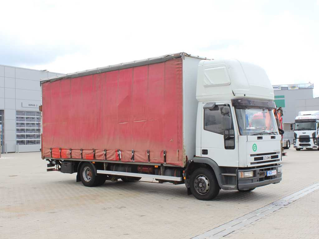 Iveco EUROCARGO ML 120 E, EURO 3, SLEEPING BODY, HYDRAULIC FRONT - شاحنة ستارة: صورة 3 Iveco EUROCARGO ML 120 E, EURO 3, SLEEPING BODY, HYDRAULIC FRONT - شاحنة ستارة: صورة 3