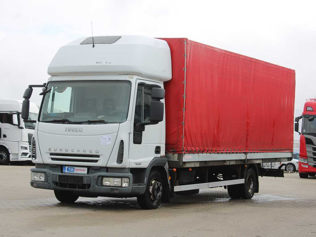 Iveco EUROCARGO ML 75E18, EURO 4, SIDE PANEL, SLEEPING BODY - شاحنة ستارة: صورة 1 Iveco EUROCARGO ML 75E18, EURO 4, SIDE PANEL, SLEEPING BODY - شاحنة ستارة: صورة 1