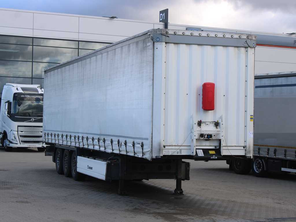 Krone SD, LIFT AXLE, 2X PALLET BASKET, MULTILOCK - نصف مقطورة ستارة: صورة 3 Krone SD, LIFT AXLE, 2X PALLET BASKET, MULTILOCK - نصف مقطورة ستارة: صورة 3