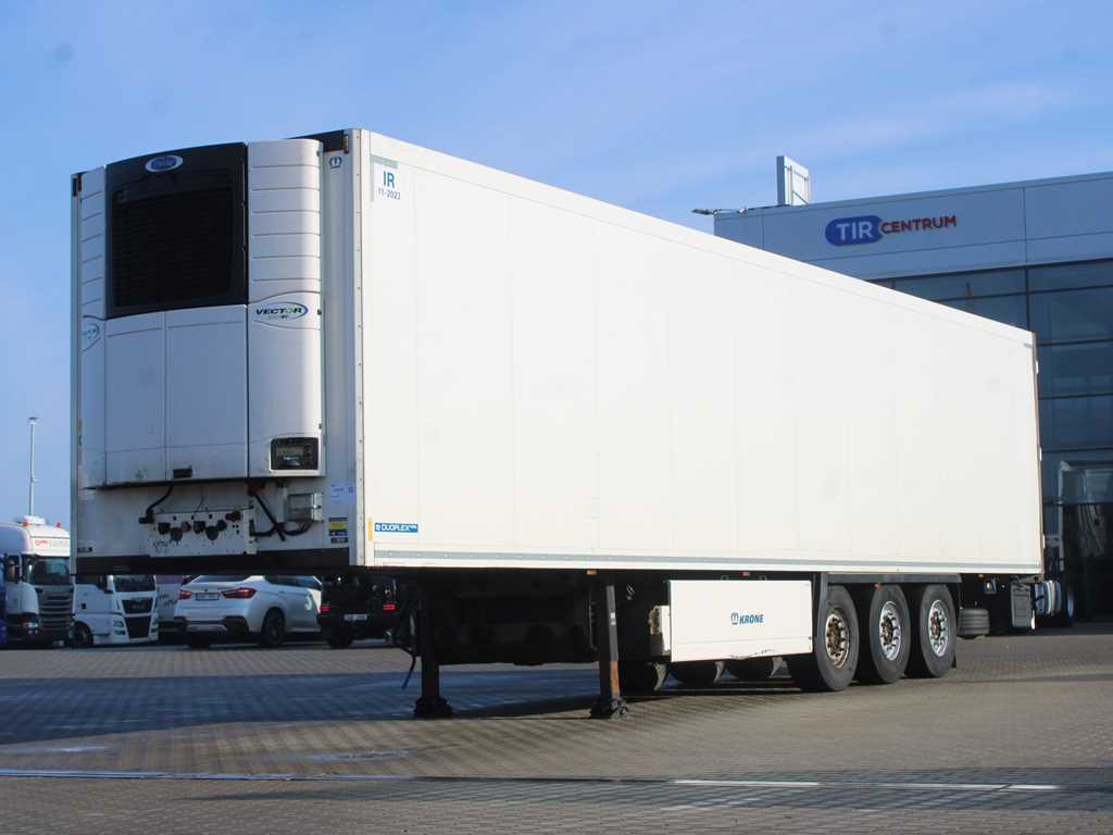 Krone SD, LIFT AXLE, 2x EVAPORATOR, CARRIER VECTOR 1950MT - نصف مقطورة مُبرِّدة: صورة 1 Krone SD, LIFT AXLE, 2x EVAPORATOR, CARRIER VECTOR 1950MT - نصف مقطورة مُبرِّدة: صورة 1