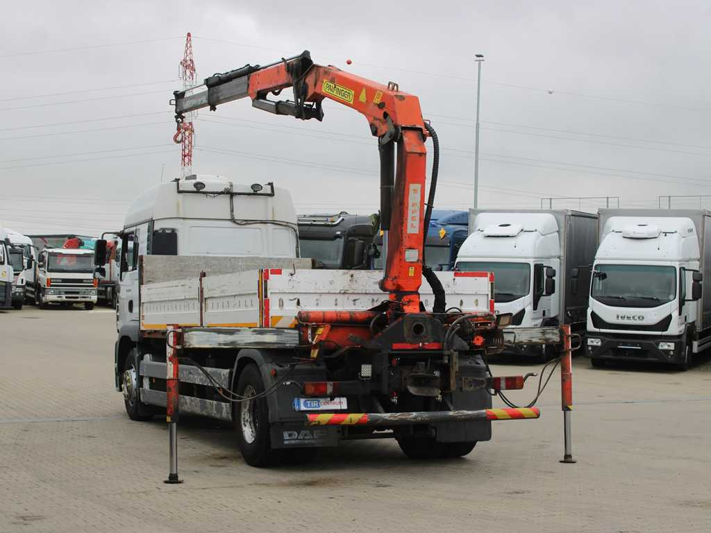 MAN TGA 18.430, EURO 4, RETARDER, INDEPENDENT AIR CONDITIONING, PALFINGER PK10500A - شاحنات مسطحة, شاحنة كرين: صورة 5 MAN TGA 18.430, EURO 4, RETARDER, INDEPENDENT AIR CONDITIONING, PALFINGER PK10500A - شاحنات مسطحة, شاحنة كرين: صورة 5