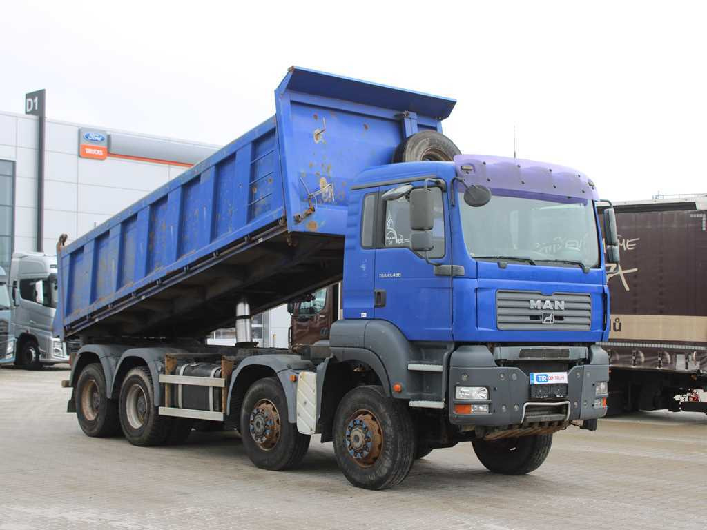 MAN TGA 41.480, 8X6, THREE SIDED, EURO 3, RETARDER, 17m³ - شاحنة قلاب: صورة 3 MAN TGA 41.480, 8X6, THREE SIDED, EURO 3, RETARDER, 17m³ - شاحنة قلاب: صورة 3