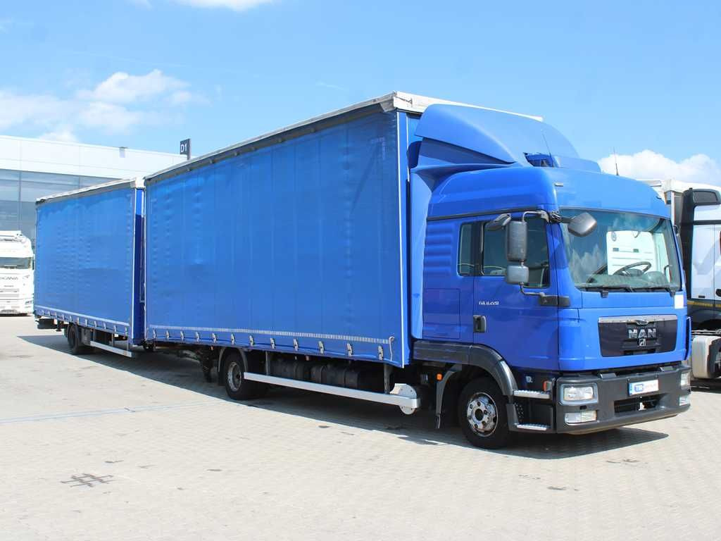 MAN TGL 8.220, EURO 5EEV, SECONDARY AIR CONDITIONING - شاحنة ستارة جانبية: صورة 2 MAN TGL 8.220, EURO 5EEV, SECONDARY AIR CONDITIONING - شاحنة ستارة جانبية: صورة 2