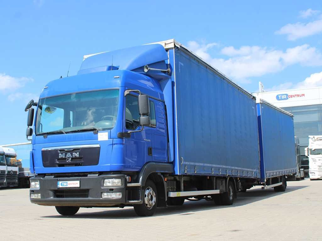 MAN TGL 8.220, EURO 5EEV, SECONDARY AIR CONDITIONING - شاحنة ستارة جانبية: صورة 1 MAN TGL 8.220, EURO 5EEV, SECONDARY AIR CONDITIONING - شاحنة ستارة جانبية: صورة 1