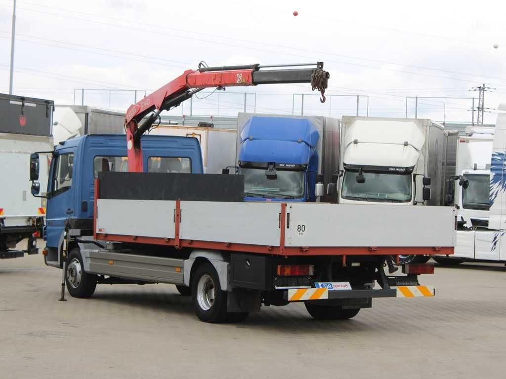 Mercedes-Benz ATEGO 1018, EURO 3, CRANE FASSI F40A.21 - شاحنات مسطحة, شاحنة كرين: صورة 4 Mercedes-Benz ATEGO 1018, EURO 3, CRANE FASSI F40A.21 - شاحنات مسطحة, شاحنة كرين: صورة 4