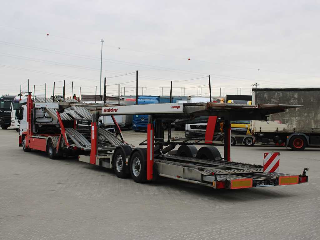 Mercedes-Benz Actros 1844, EURO 5EEV, RETARDER + KÄSSBOHRER METAGO (2006) - شاحنة نقل سيارات شاحنة: صورة 5 Mercedes-Benz Actros 1844, EURO 5EEV, RETARDER + KÄSSBOHRER METAGO (2006) - شاحنة نقل سيارات شاحنة: صورة 5