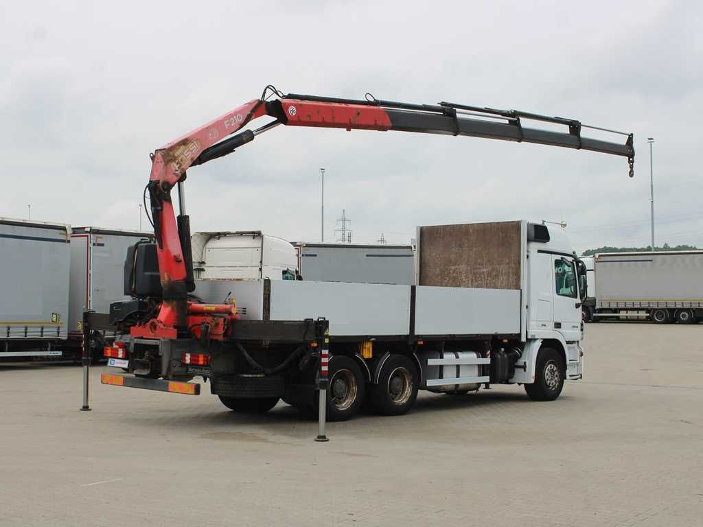 Mercedes-Benz Actros 2644, 6X4, EURO 4, CRANE FASSI F210 - شاحنة كرين: صورة 3 Mercedes-Benz Actros 2644, 6X4, EURO 4, CRANE FASSI F210 - شاحنة كرين: صورة 3