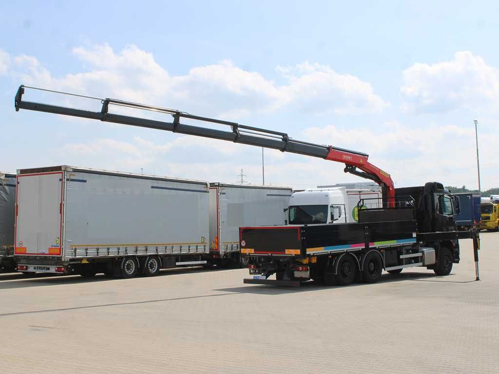Mercedes-Benz Arocs 2542, 6X2, EURO 6, CAMERA, PALFINGER PK 24 - شاحنات مسطحة, شاحنة كرين: صورة 3 Mercedes-Benz Arocs 2542, 6X2, EURO 6, CAMERA, PALFINGER PK 24 - شاحنات مسطحة, شاحنة كرين: صورة 3