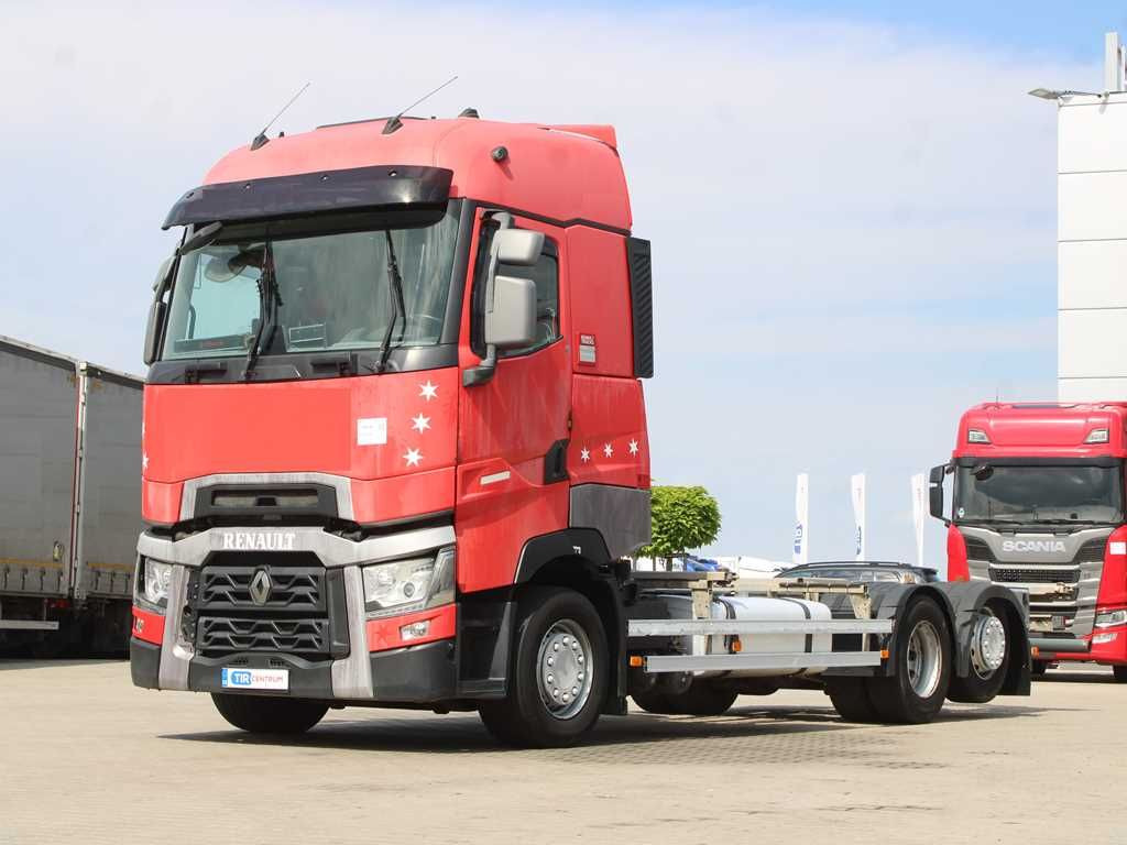 Renault T 480, BDF, EURO 6, AIR SUSPENSIONS,LIFTING AXLE - شاحنة هيكل كابينة: صورة 1 Renault T 480, BDF, EURO 6, AIR SUSPENSIONS,LIFTING AXLE - شاحنة هيكل كابينة: صورة 1